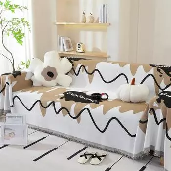 Ins High-Grade Chenille Sofa Cover Cloth Four Seasons Universal All-Inclusive Sofa Cover Sofa Towel Sofa Cover Sofa Cushion 180*130cm