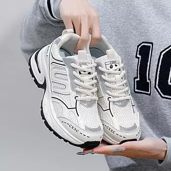 INS Hollow Dad Shoes Новые летние дышащие кроссовки повседневная обувь 35