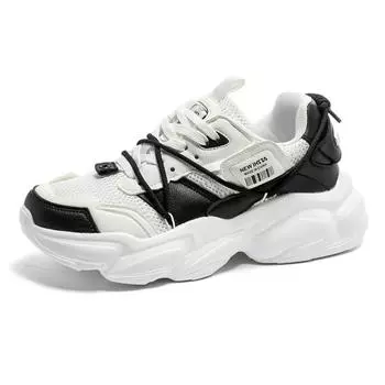 INS, Лидер продаж, массивные кроссовки, женская беговая спортивная обувь на толстой подошве, мужская сетчатая дышащая обувь на платформе, папина обувь, мужская прогулочная обувь 36