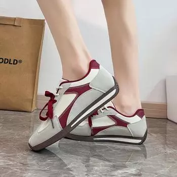 ins корейская версия платформы Forrest Gump кроссовки весна 2025 новый уличный снимок студенческие беговые спортивные кроссовки усиление повседневный XT151 35 чёрный