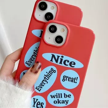 Ins Label Letter Shell для Iphone 13 14 Pro Max 12 11 Promax Защитный противоударный чехол для телефона Милая задняя крышка Capa For iphone 14