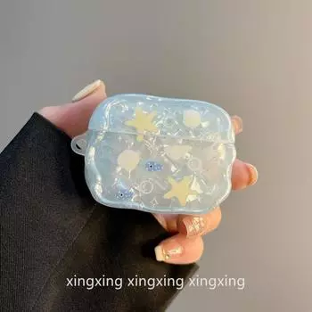 INS Летний Чехол-ракушка XINGX Маленькая рыбка для Airpodspro2 Защитный чехол Apple 3-го поколения 4-го поколения Чехол для Bluetooth-гарнитуры airpods4 Shell Star Fish [Single Shell]]