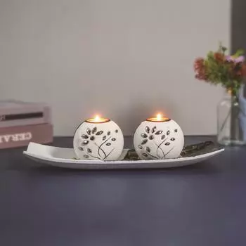 ins light luxury candle holder set high-end aromatherapy candle holder home decoration crafts candle holder ornaments ZSZT-01A