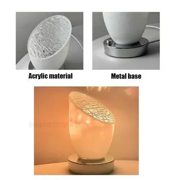 Ins маленькая красная книга, красная вращающаяся водная рябь, маленький ночник, креативная прикроватная лампа для спальни, атмосфера пламени, динамическая настольная лампа S&white