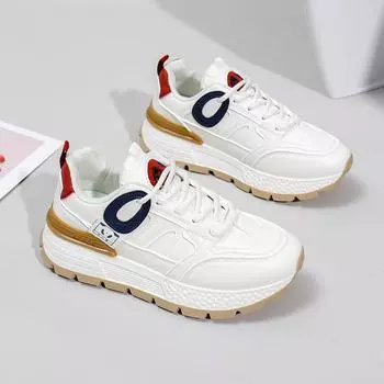 INS Mesh Low Top Dad Shoes Весенние новые дышащие спортивные туфли для повседневного ношения 35