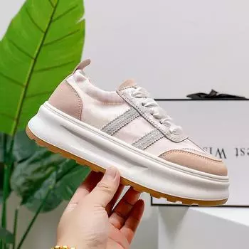 INS Mesh Low-Top Dad Shoes Женская летняя новая дышащая спортивная повседневная обувь 35