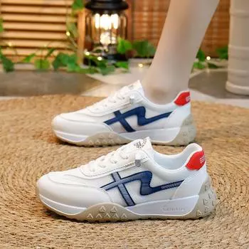 INS Mesh Low-Top Dad Shoes Женская весенняя новая дышащая спортивная обувь для повседневного ношения 35