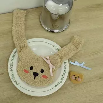 INS Милый мультяшный медведь согреет осенью и зимой, плюшевый шарф для собак, шарф со слюной, нагрудник для кошек, аксессуары для плюшевых собак S