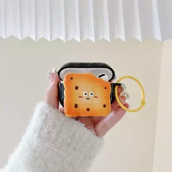Ins милый печенье мультфильм 3d рельеф прекрасный чехол для наушников для Apple Airpod 2 3 Pro 1 2nd беспроводная Bluetooth-гарнитура зарядное устройство For Airpods 1 2