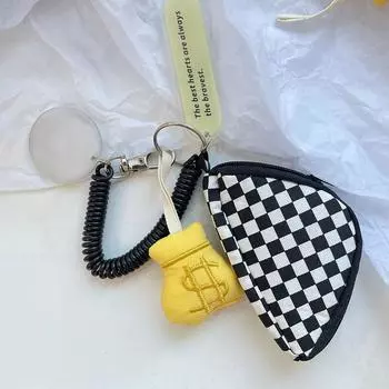 Ins мультфильм счастливый мешок денег брелок кулон школьная сумка креативный декоративный кулон