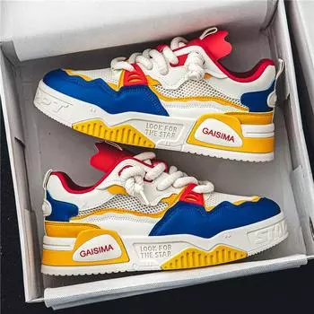 INS мужские трендовые кроссовки дышащие туфли для скейтборда массивные удобные повседневные кроссовки мужские Tenis Masculino обувь мужская 39