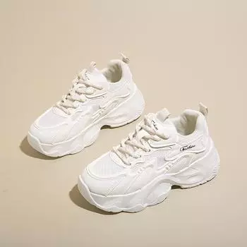 ins new dad shoes women s 2024 autumn student sports running casual shoes platform heightening women s shoes FB3315 35