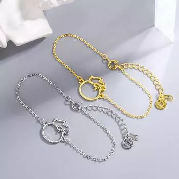 Ins Niche Simple Style Jewelry S925 Sterling Silver Purse Bracelet Temperament Personality Women s Purse Fashion Jewelry