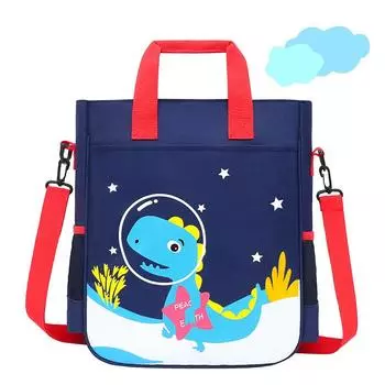 ins новый мультфильм ученики начальной школы репетиторская сумка детская сумка через плечо нейлоновый принт милый ремешок плечевой ремень