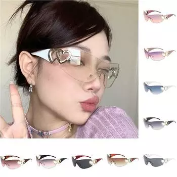 INS Оправа солнцезащитных очков One Piece Goggles Y2K Eyewear Мужской Style 4