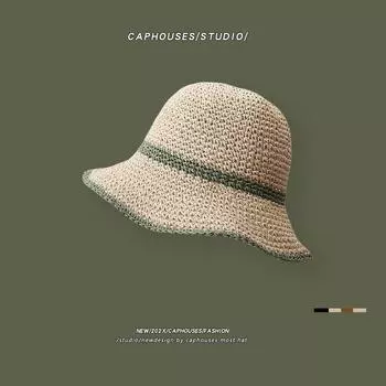 ins pastoral small fresh sweet cute hollow breathable sunshade bucket hat sunscreen hat face cover basin hat adjustable