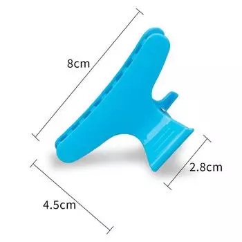 INS Plastic Hair Claws Hair Clips Headwear 12Pcs/Set Women Fashion Candy Color Hairpins Make UP Washing Tool Hair Accessories