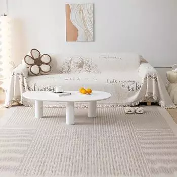 Ins простой чехол для дивана, полностью покрытый цветок, глядя вверх, High Sense, полотенце для дивана, пыленепроницаемый, универсальный чехол для дивана, чехол для дивана 180*130cm серый