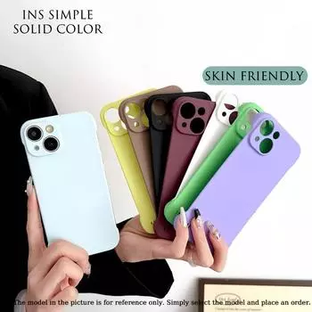 INS Простой однотонный чехол для кожи без рамки для OPPO Find X7 Ultra X6 X5 X3 Pro Ультратонкий противоударный жесткий матовый чехол из ПК с защитой от отпечатков пальцев For Find X7 красный