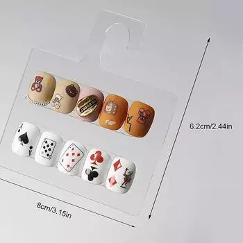 Ins Прозрачный акриловый крючок в стиле нейл-арта, стойка для демонстрации гелевых цветных работ, выставочные инструменты S Hanging panel