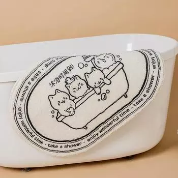 Ins японский коврик для ванной, коврик, впитывающие ковры, входные коврики, коврики для балкона, гостиная, ванная комната, нескользящий тапис L60xW40cm