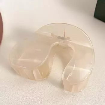 Инс Ретро U-образная заколка-краб для волос с леопардовым принтом Мода 8,7 см смола заколка-акула аксессуары для волос Hair Claws