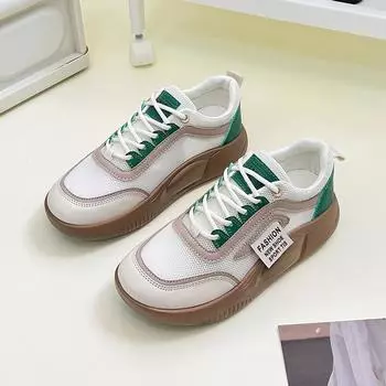 INS сетчатая поверхность, белые туфли, женские летние новые туфли с сеткой, повседневные дышащие кроссовки с подошвой 35