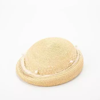 Ins шикарная летняя натуральная рафия, трава, шелковая льняная сетчатая лента, женская кепка от солнца, женский берет, шляпа head size 57cm