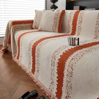INS скандинавский чехол для дивана, коврик, одеяла для гостиной, современное покрывало в полоску для кемпинга, пикника, одеяло 180x130