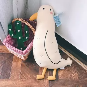 Ins Software Лесная подушка Морская птица Кит Домашняя подушка Мягкая игрушка Кукла-бутик One Piece 50cm 0.35kg