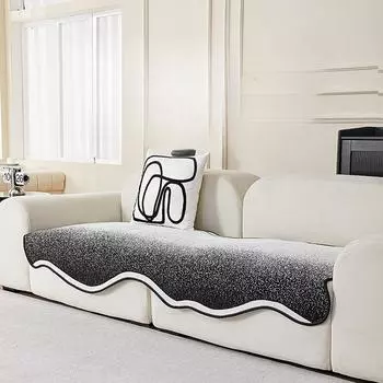 INS стиль четыре сезона универсальная диванная подушка летняя легкая роскошная крутая подушка для сидений нерегулярные летние подушки для сидений коврик тканевый чехол 90*90cm