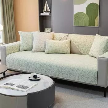 INS стиль кожаный диван специальная подушка для дивана однотонная подушка для дивана четыре сезона универсальный чехол для дивана нескользящий 70*70cm