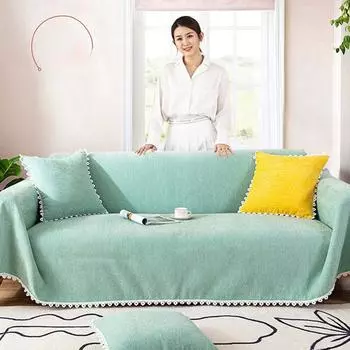 INS стильное полотенце для дивана, не царапающееся покрытие для дивана, ткань для четырех сезонов, одеяло для дивана, чехол для дивана 90*90cm