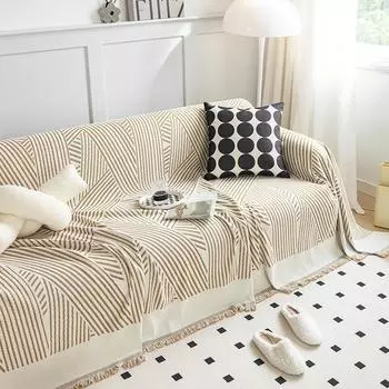 INS стильный чехол для дивана, полотенце, простой, современный, против царапин, универсальный двухсторонний чехол для четырех сезонов, универсальный чехол для дивана 180*130