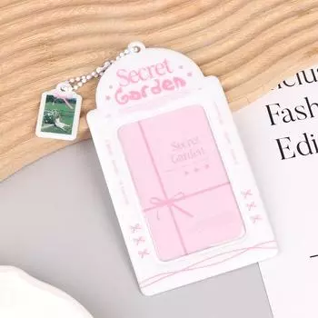 Инс Стиль ПВХ Рукав для Карты Маленький Защитный Чехол для Карты Фото K-pop Идола Держатель для Фотокарты Бейдж для ID-карты Защитный Чехол Брелок A3