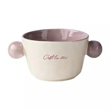 Ins Style Breakfast Bowl Light Luxury Yogurt Bowl Fruit Bowl Ice Cream Bowl Yogurt Serving