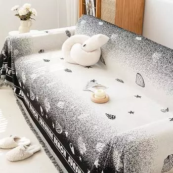 INS Style Creative Chenille Sofa Towel Cover Fabric Пылезащитный чехол для дивана с защитой от царапин Универсальный чехол для дивана с утолщенной подушкой для сиденья 180*90cm