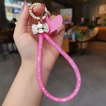 Ins Style Diamond Phone Case Lanyard Bag Pendant High-End Bracelet Elegant And Exquisite Women S Luxury Feeling