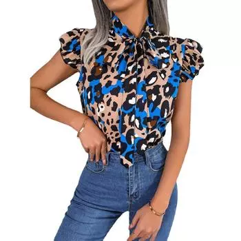 Ins Style Леопардовый принт Грибок Сексуальный S зелёный