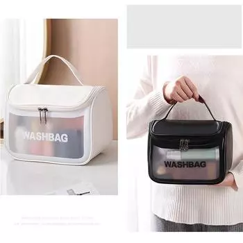 Ins Style Multifunctional Cosmetic Bag for Women Wash Bag Portable Waterproof Swimming Bag Home Travel Storage Bag Case 2024