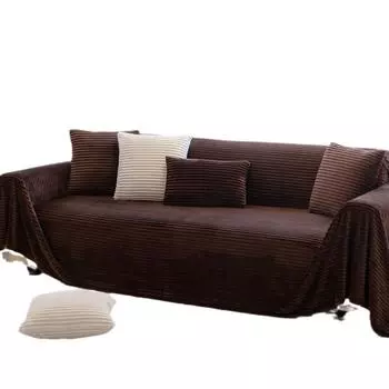 Ins Style осенне-зимнее плюшевое полотенце для дивана, цельный чехол, универсальный чехол для дивана, бархатная ткань 180*180cm