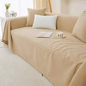 INS Style плюшевый чехол для дивана, водонепроницаемый чехол для дивана, универсальная подушка для дивана Four Seasons 90*90cm