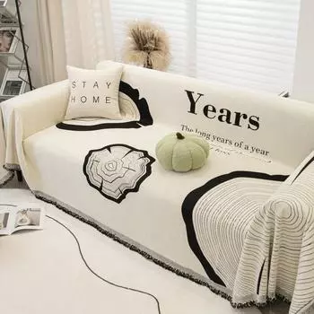 INS Style Sofa Cover Cover Cloth All Inclusive Nordic Sofa Cushion Four Seasons Universal Sofa Cover Full Cover Towel 180*180