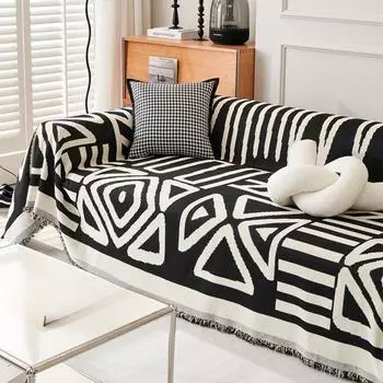 Ins Style, устойчивый к царапинам чехол для дивана, тканевый универсальный чехол для дивана, универсальная подушка для дивана, универсальный чехол для дивана Four Seasons, полное покрытие, полотенце 180*90