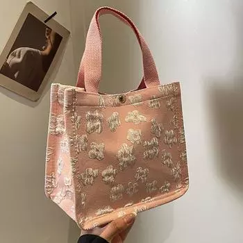 ins сумка из холста женская 2024 новая модная и модная сумка для поездок на работу женская сумка через плечо для студентов колледжа