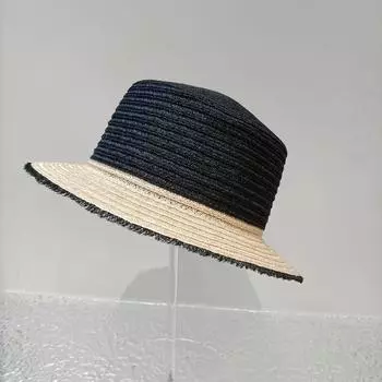 Ins Летний отдых Пляж Легкий дышащий натуральный Манильский льняной волокна Fedora Кепка Мужчины Женщины Панама Jazz Hat head size 57cm