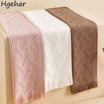 Ins Твердые хлопковые полотенца, впитывающие, для дома, для взрослых, для свадебного подарка, многоцелевые, для умывания лица, простые, для ежедневного использования, с кисточками, мягкие 35-75cm белый