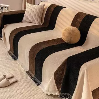 Ins Высококачественный современный скандинавский чехол для дивана, ткань из синели, чехол для дивана, полотенце, устойчивое к царапинам от кошек, универсальный чехол для дивана на все сезоны 180x130
