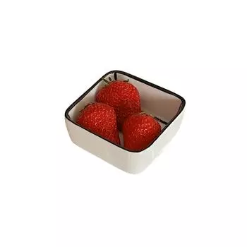 INS Японские расписанные вручную тарелки, блюда, столовые приборы, нестандартные суповые миски, керамические 8-дюймовые двойные миски, глубокие тарелки, соусница