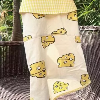 INS Желтый клетчатый жилет с лацканами, рубашка без рукавов для домашних животных, куртка для маленьких собак из йоркширского плюшевого мишки, защита от солнца и воздухопроницаемость, одежда для щенков XS